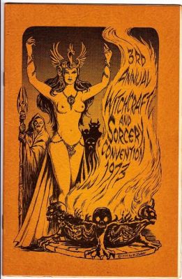 1973 WITCHCRAFT & SORCERY CONVENTION booklet - Ray Bradbury guest